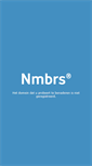 Mobile Screenshot of login.nmbrs.nl