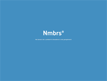 Tablet Screenshot of login.nmbrs.nl